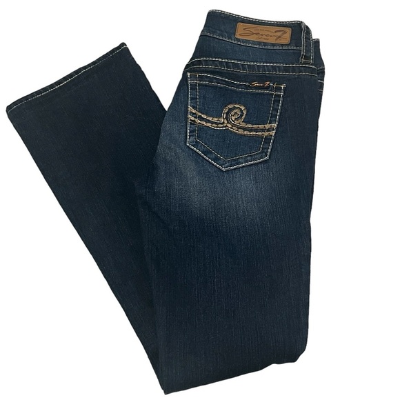 Seven 7 Slim Boot Flare Jeans. Size 6. - Picture 1 of 7